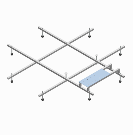 Self-Supporting Structure For Round Bathtubs